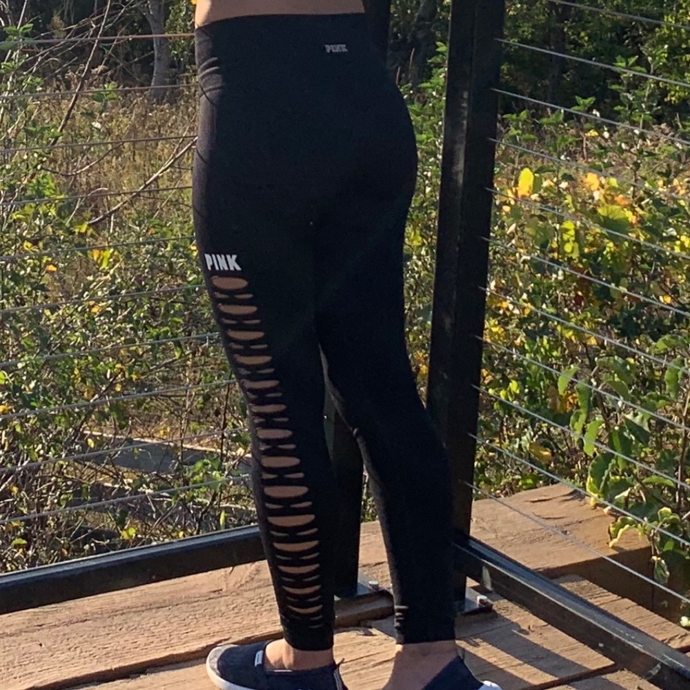 Pink leggings size S